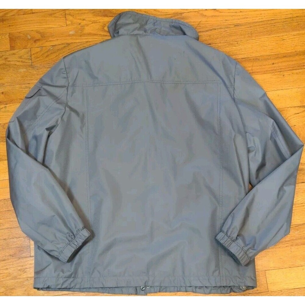 Kenneth Cole New York Long Sleeve Grey Full-Zip Womens Windbreaker Jacket XL - Picture 10 of 11